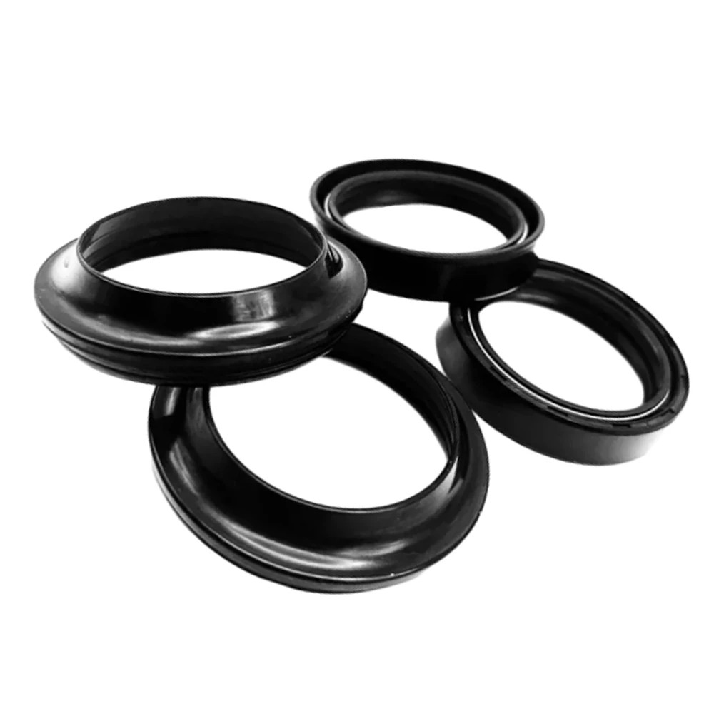 36x48x11MM Motorcycle Front Fork Damper Oil Seal and Dust Seal for Kawasaki KX100 KX80 KX85 KZ550F KZ650H Yamaha XV500 YX600