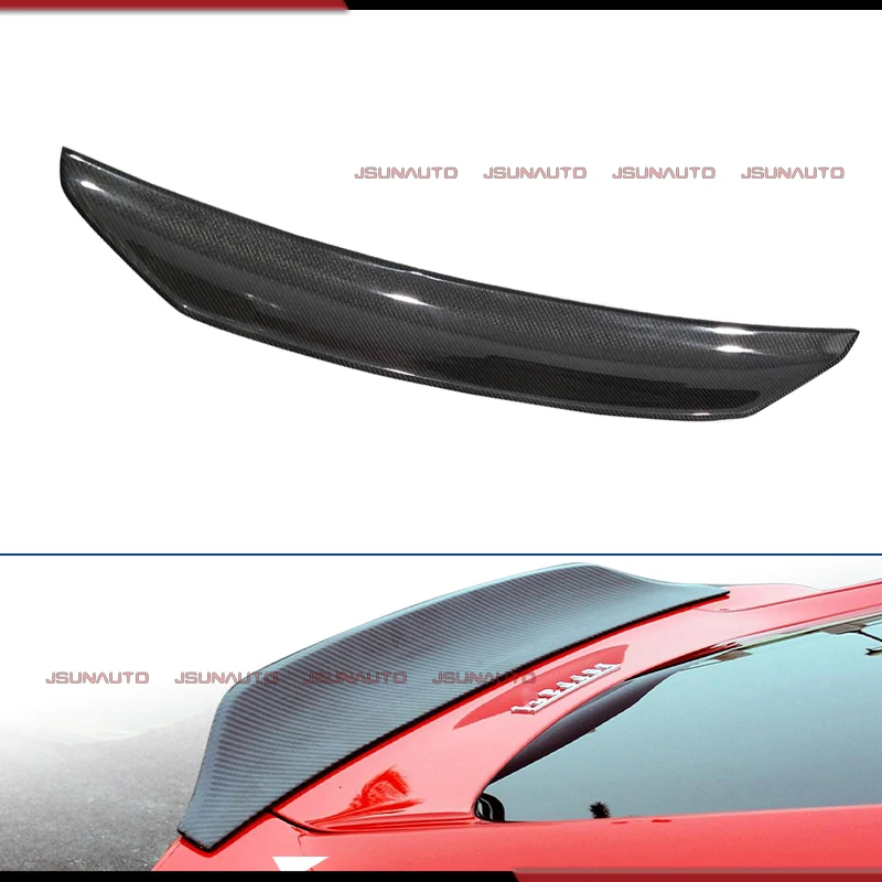 

Carbon Fiber Rear Spoiler For Ferrari F12 Rear Trunk Lip Duck Tail Wing For Ferrari F12 2013-2015 Exterior Premium Trim