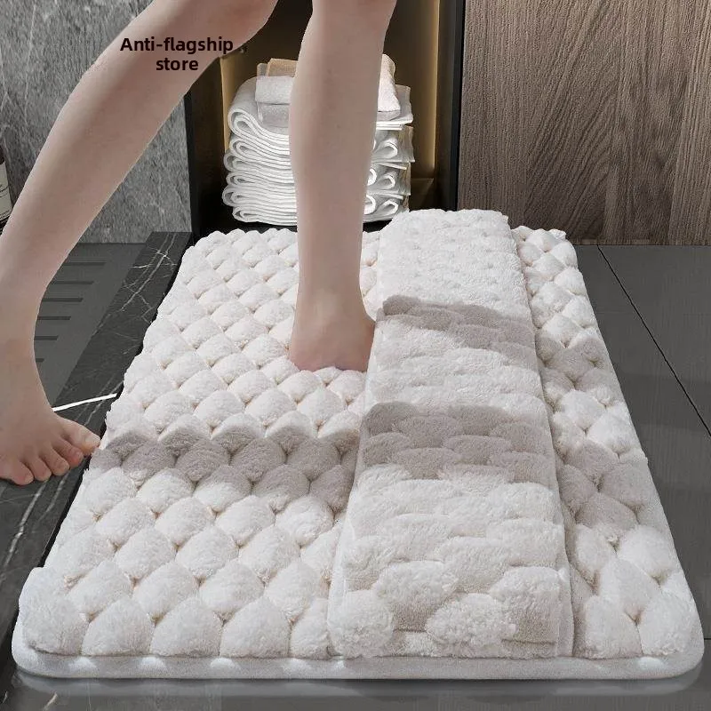 

Qui Dry Memory Foam Batoom Mat Home Use Absorbent Bath Room Floor Mat ower Entrance Door Mat Foot Wi Door Mat