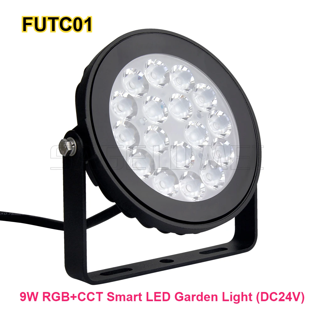 Miboxer 6W 9W 12W 15W 25W Smart Garden Light Waterproof RGBCCT LED Lawn Lamp 2.4G RF Remote Tuya WiFi APP Voice Control FUTC01