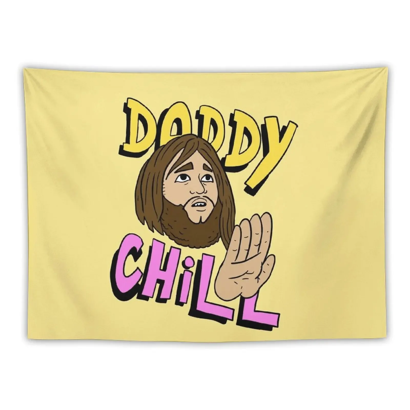 daddy chill, funny design. Tapestry Decorative Paintings Luxury Living Room Decoration Tapestry