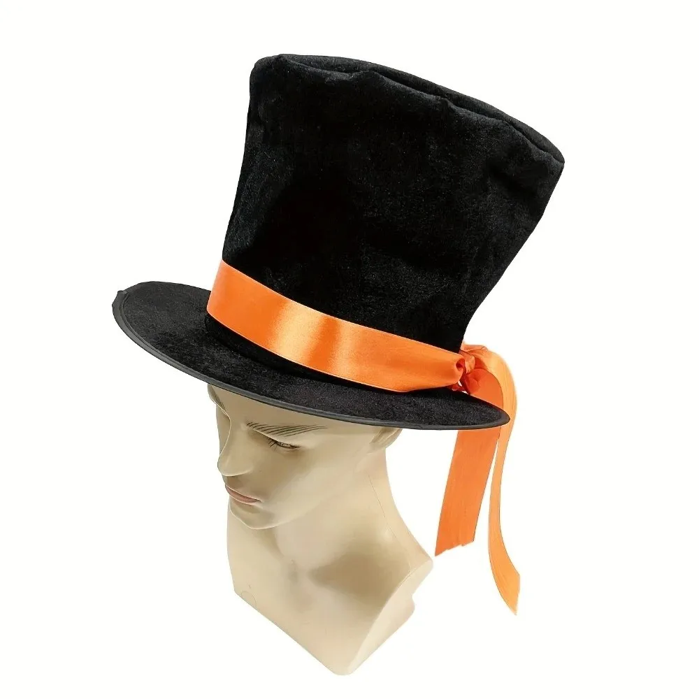 

Oversized Festival Party Hats Gentleman Headwear Lincoln Tall Hats Vintage Costume Additions Jazz Hats Halloween Festival