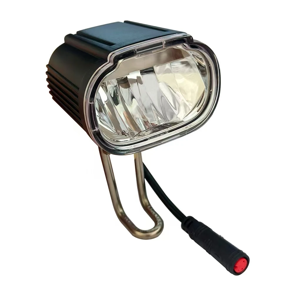 

Электрический велосипедный фонарь, 24 В, 36 В, 48 В, аксессуары для фар, гнездовой разъем с 2 отверстиями, 2 бусины для лампы с звуковым сигналом для Ebike MTB