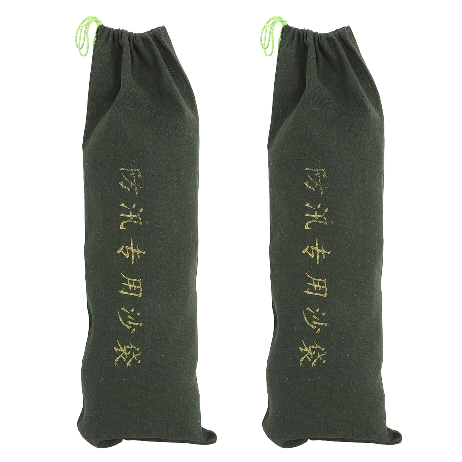 2 قطعة أكياس الرمل الفيضانات المقاومة للماء الثقيلة قماش حاجز المياه المنشط للمنزل باب المرآب حماية الفيضانات الرمال الماصة