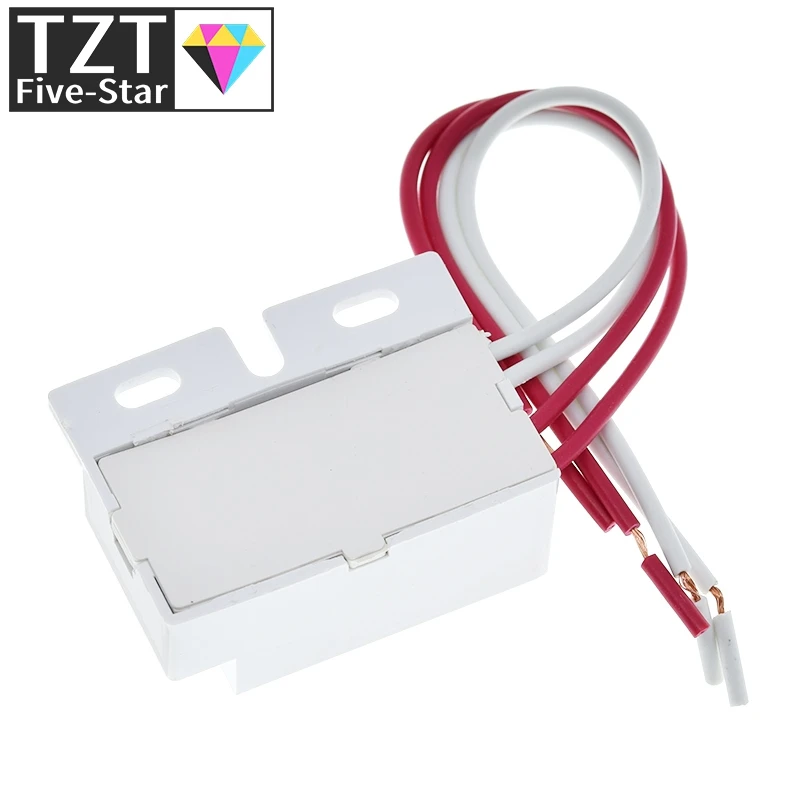 Imagem -05 - Auto Interruptor Sensor Infravermelho Pir Microondas Radar Movimento Corporal Módulo Ajustável Tempo de Distância Novo 220v ac 50hz