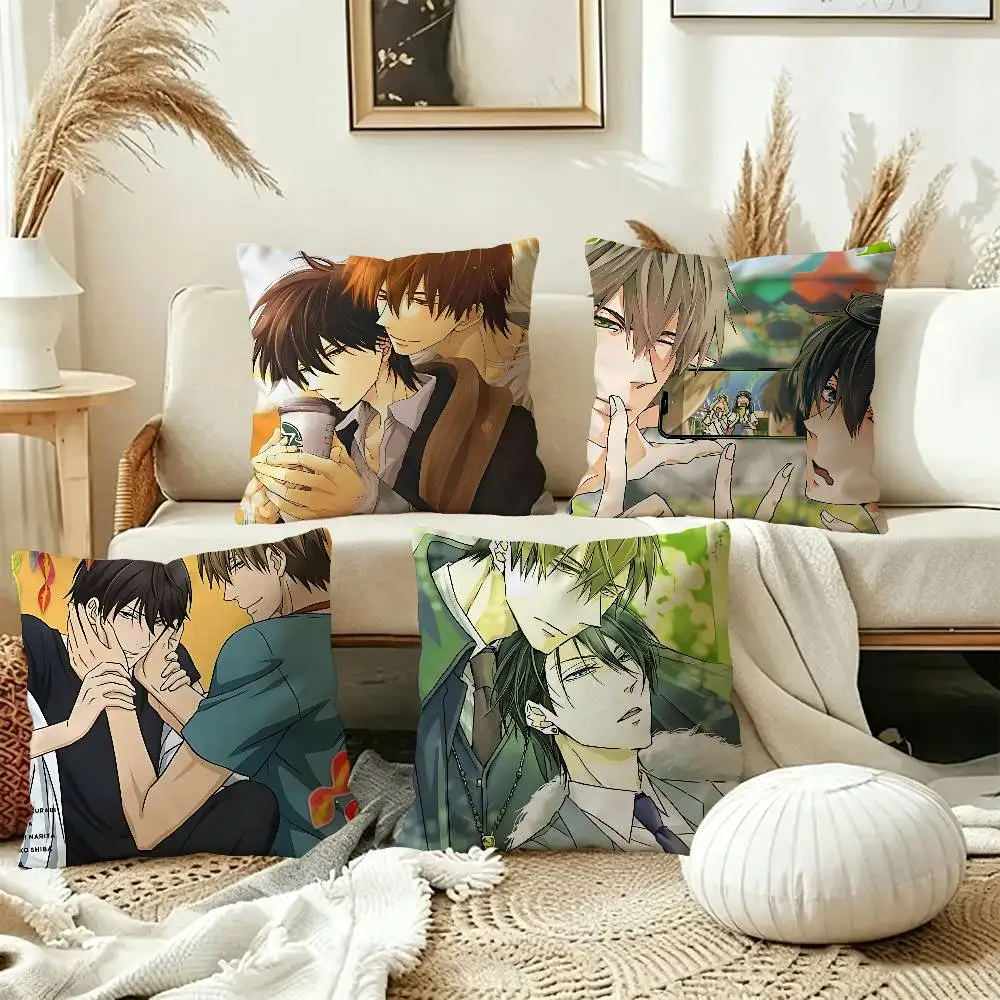 Dakaretai Otoko Odosarete Imasu Anime Personalized Pillow Cover Kids Bedroom Wild Party Decor Pillowcase Birthday shower Gift