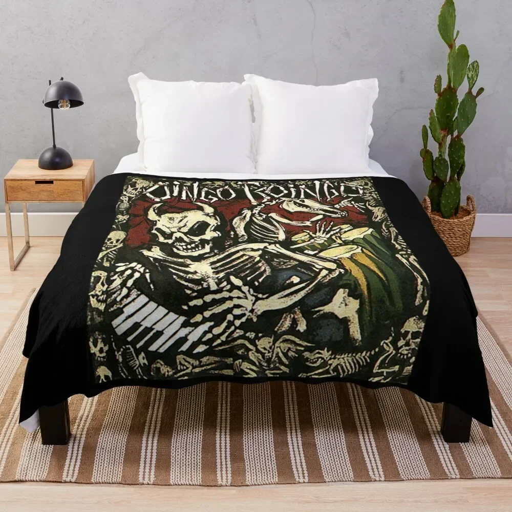 Oingo Boingo T-ShirtHalloween Farewell - Oingo Boingo Throw Blanket Plush Decorative Sofa manga Blankets