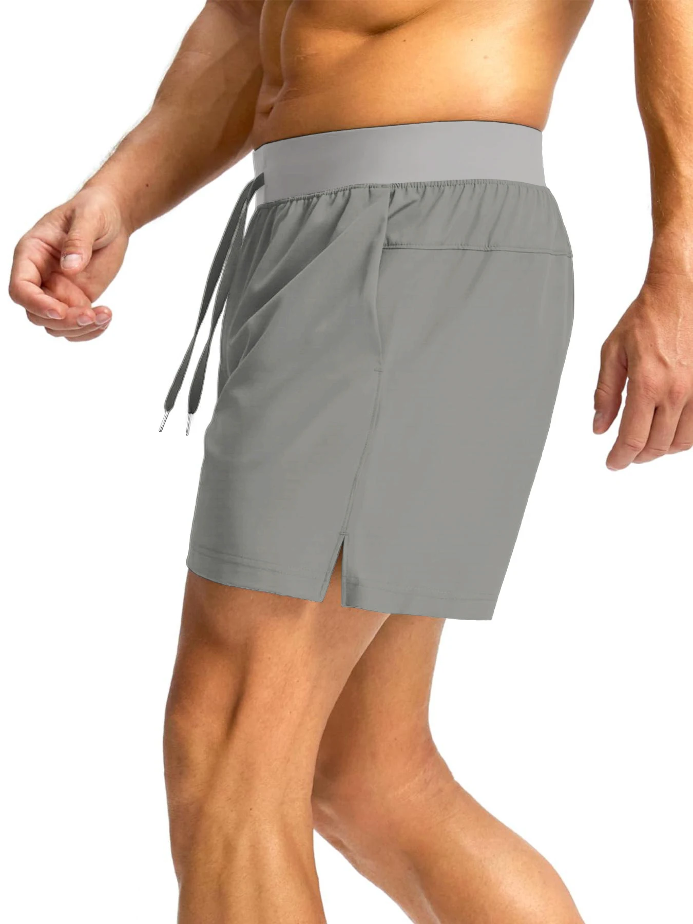 Herren-Laufhose, atmungsaktiv, schnell trocknend, für den Außenbereich, Basketball-Laufhose, bequeme, leichte Sportbekleidung – Detail 7
