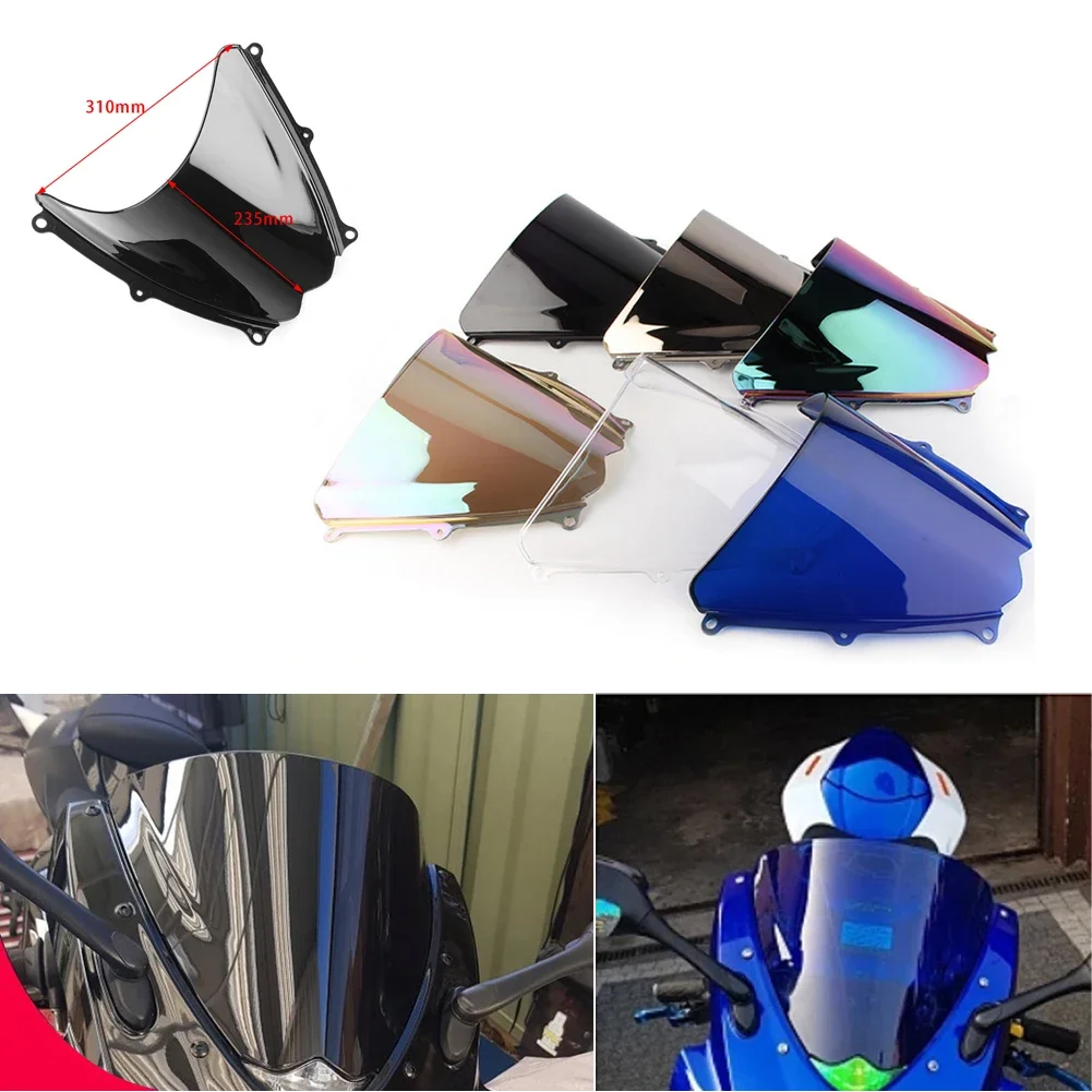 Motorcycle Accessories Windscreen Windshield Screen Deflector Protector For Suzuki GSX-R1000 GSXR1000 GSXR 1000 K7 2007 2008