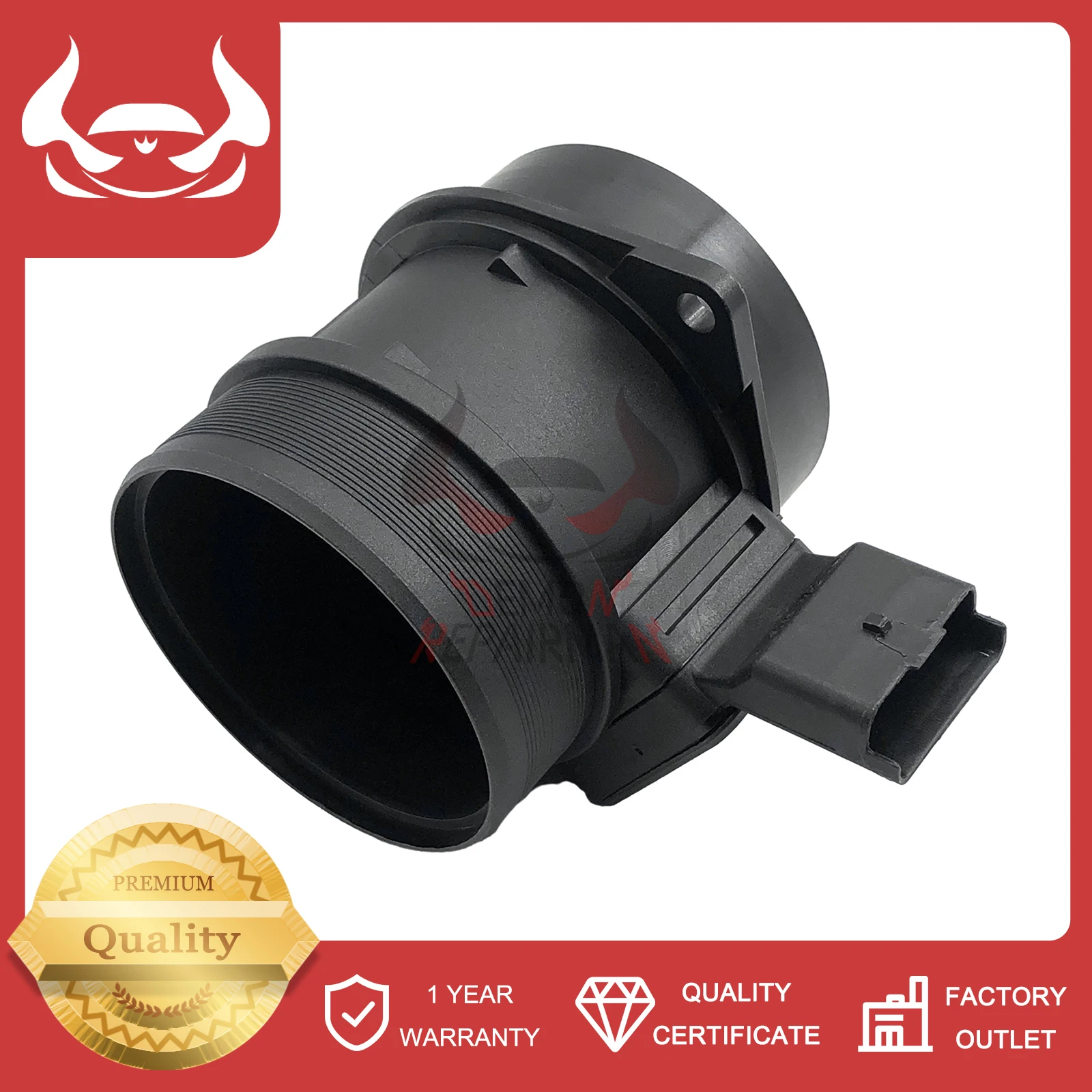 Mass Air Flow Maf Sensor For FIAT ULYSSE 2002-2006 2.0L LANCIA PHEDRA 2003-2010 2.0L PEUGEOT 406 607 5WK9628Z 9632215280 1920AG