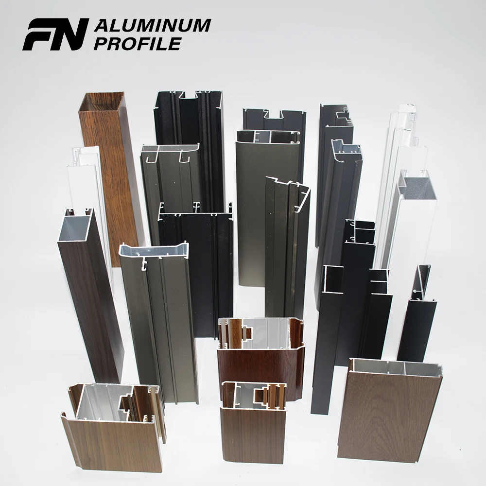 التخصيص الألومنيوم Perfiles De Aluminio Para Ventana الملف الشخصي الألومنيوم لنافذة الألومنيوم ويندوز الملف الشخصي #2