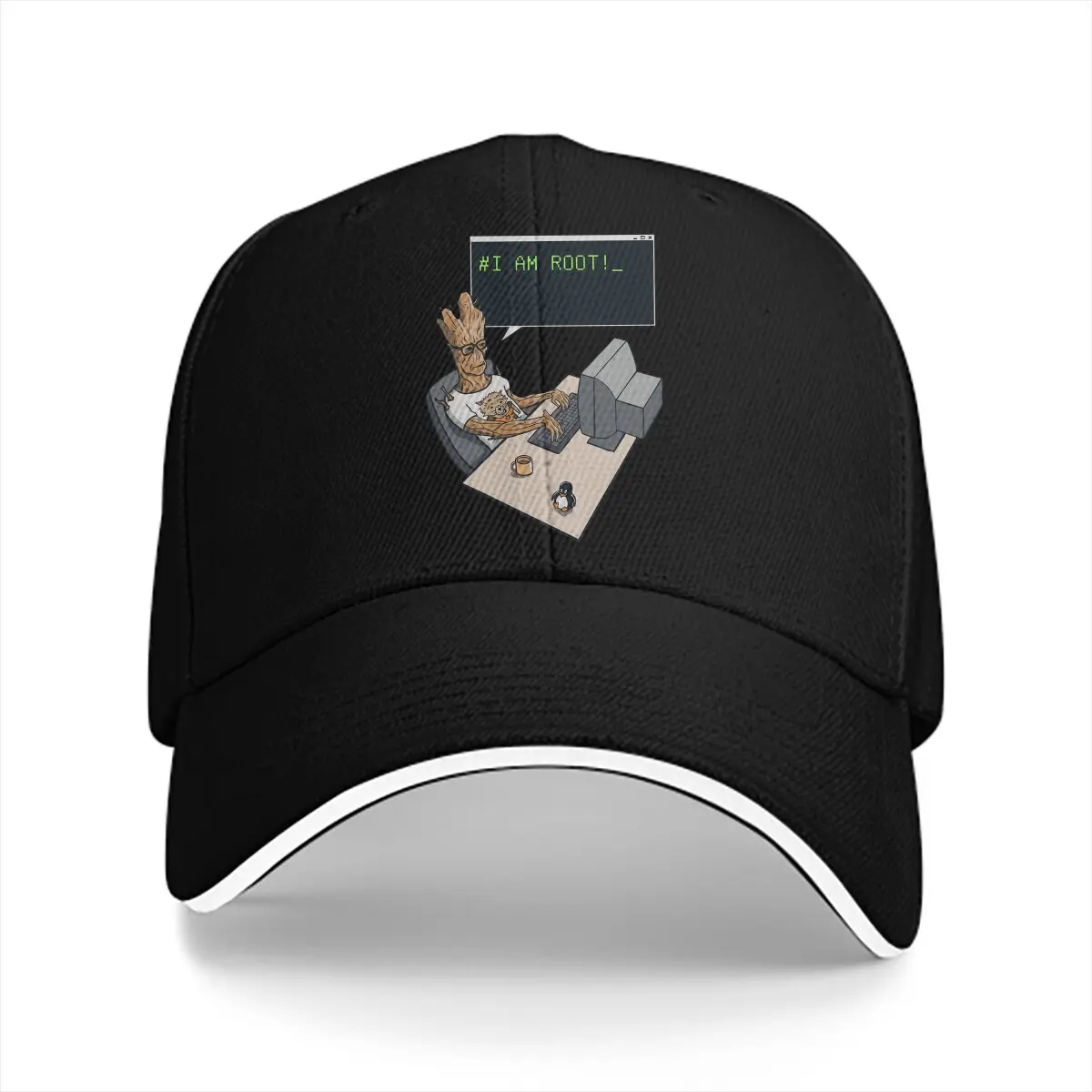 

Washed Men's Baseball Cap Admins of the Galaxy Trucker Snapback Caps Dad Hat Linux Operating System Golf Hats