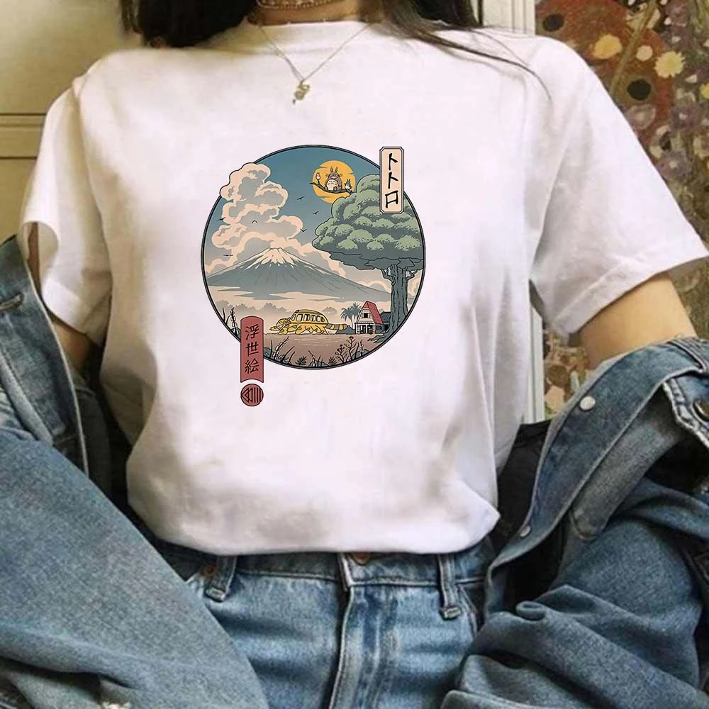 None Miyazaki Hayao T-shirt White 4