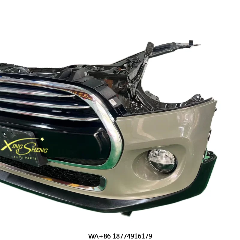 

Оптовая продажа для MINI F55 Полный передний бампер с решеткой Радиатор Фары Крыло Радарный жгут, используемый с противотуманными фарами Cut-Ou