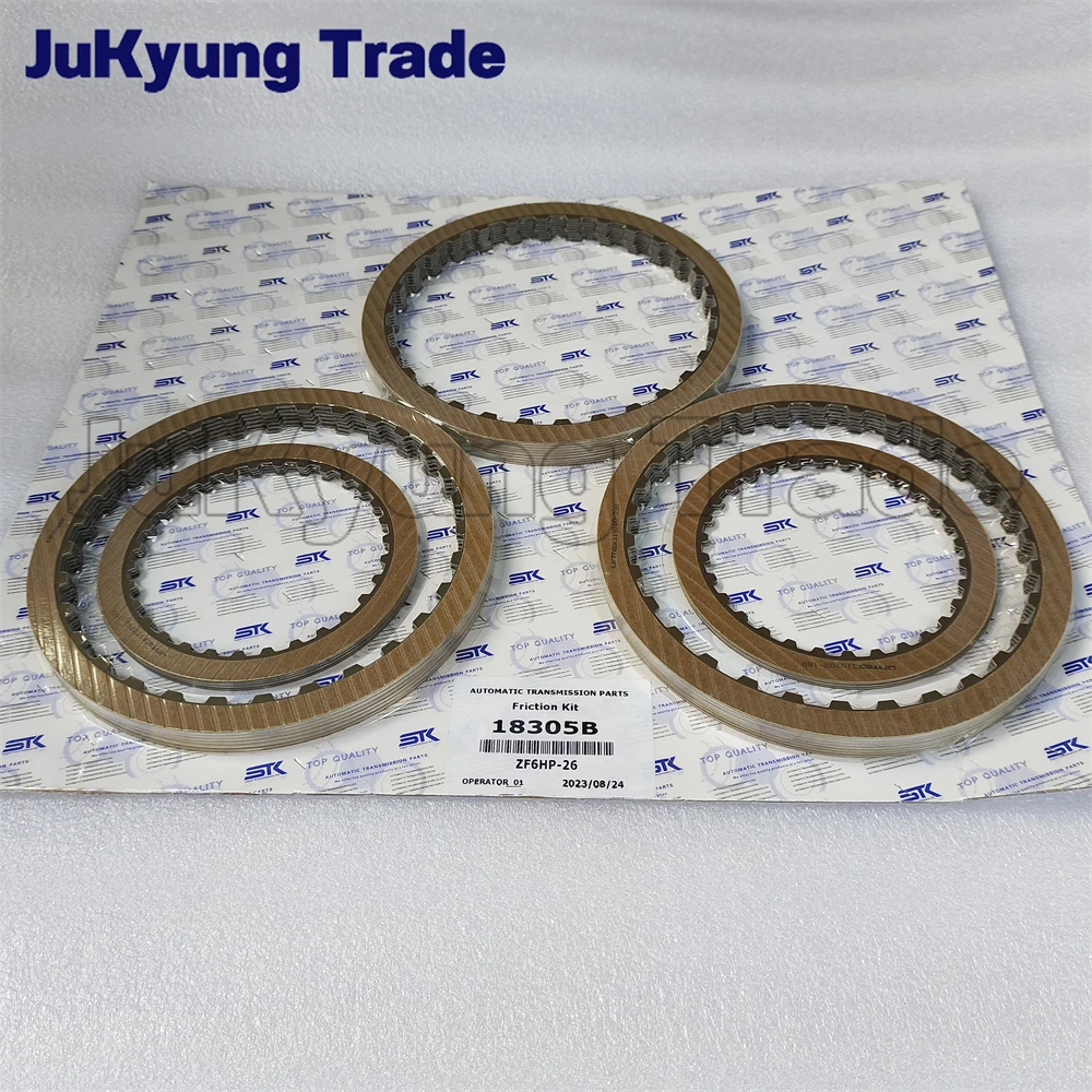 Automatic Transmission 6HP26 ZF-6HP26 Friction Plate Kit for BMW Audi Land Rover Transmission Automotive Accessories