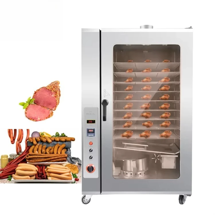 Chuangyu Meat Products Cooked Sausage Roast Chicken Smoker Sausage Chicken Smoker Making Machine