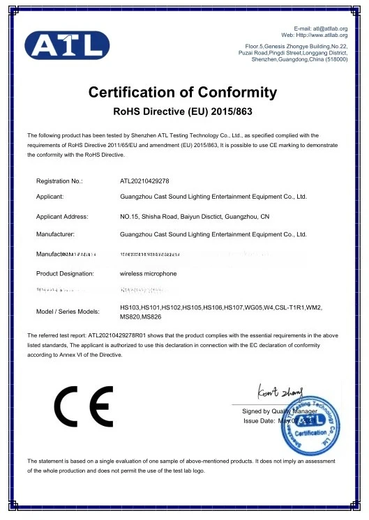 OEM Professional QLXD4 Handheld BT58 S58 Lapel Headset Wireless Microphone