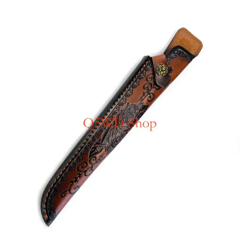 Q5WD Multipurpose Antique Fashion Cutter Case Developed For Belt Carry With Tear Resistant Cattlehide Building