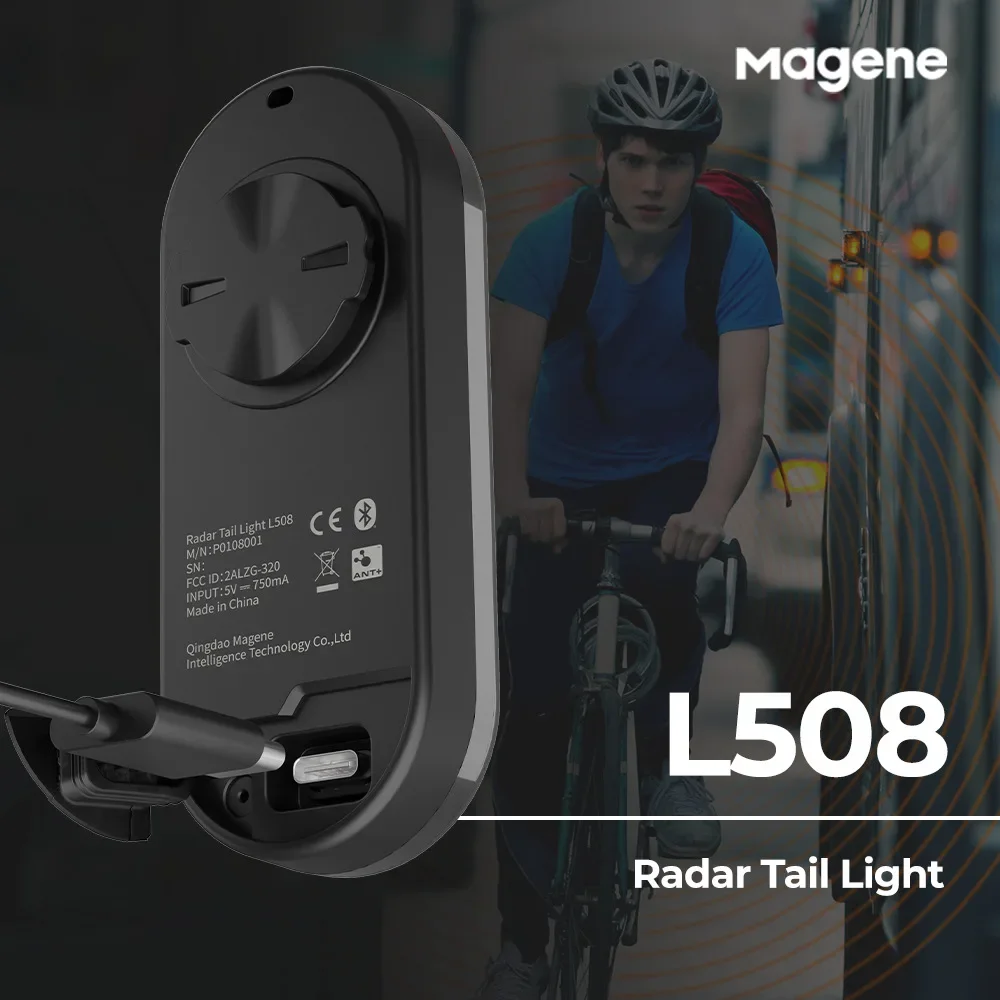 Magene L508 Cycling Radar Tail Light Seatpost Mount For Wahoo Byrton Garmin Bike Computers and Watches