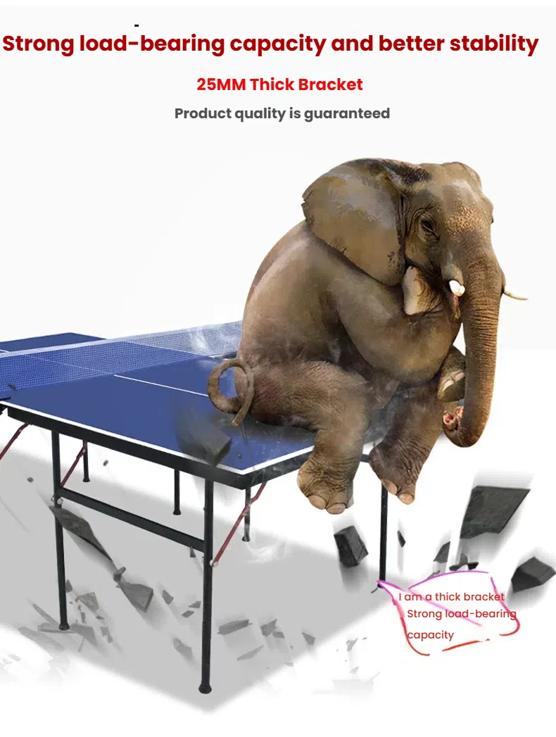 

Manufacturer Supply Portable Small Size Folding Table Tennis Table Economic Sport Ping Pong Table