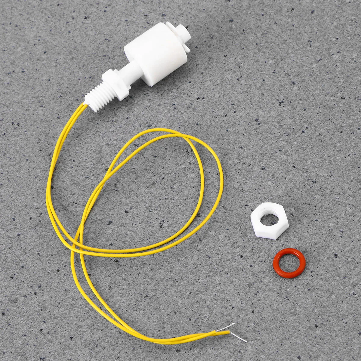 

5Pcs Float Switch Vertical Liquid Level Sensor for Water Pump Tank Monitoring Reliable Sealed Shaft Design Works with Relay