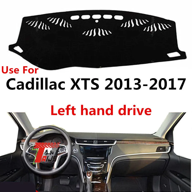 

TAIJS Car Dashboard Cover Dash Mat For Cadillac XTS 2013-2017 Left hand drive Auto Non-slip Sun Shade Pad Carpet