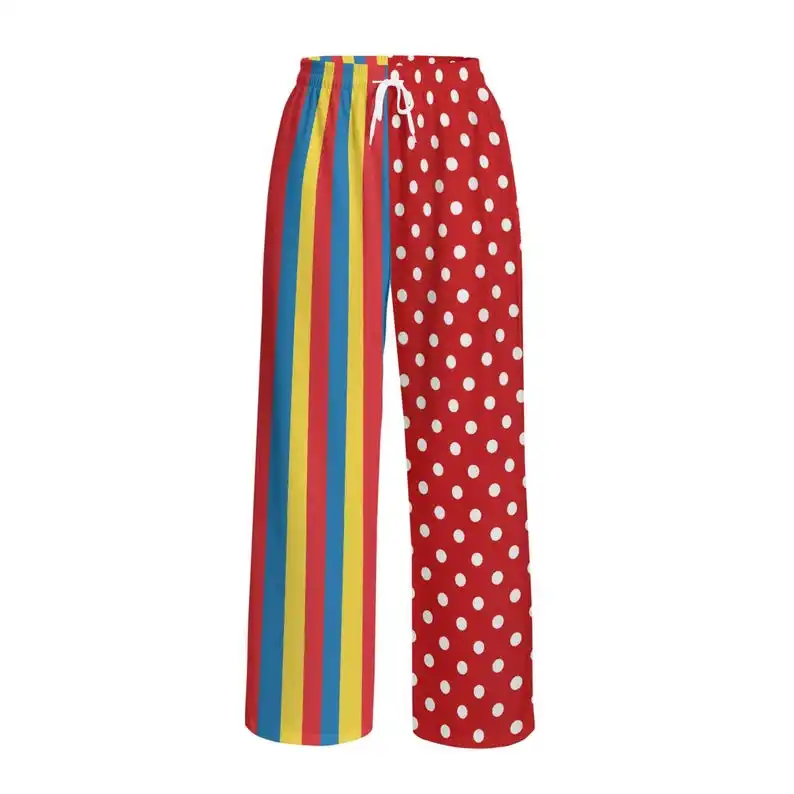 2026 Spring Autumn Personalized Fashionable Y2k Rainbow Pants Trendy Fashion Printed Loose Women Casual Sports Pants