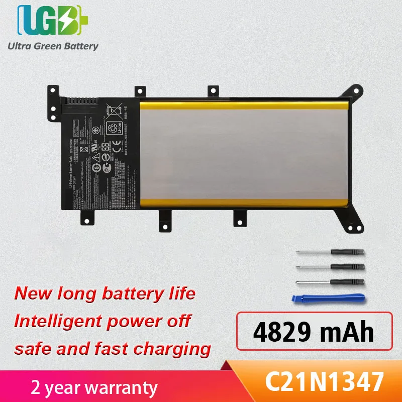 UGB New C21N1347 Battery For ASUS X554L X555L X555LB X555LN X555 X555LD A555SJ X555LP F555A F555U W519L F555UA K555L