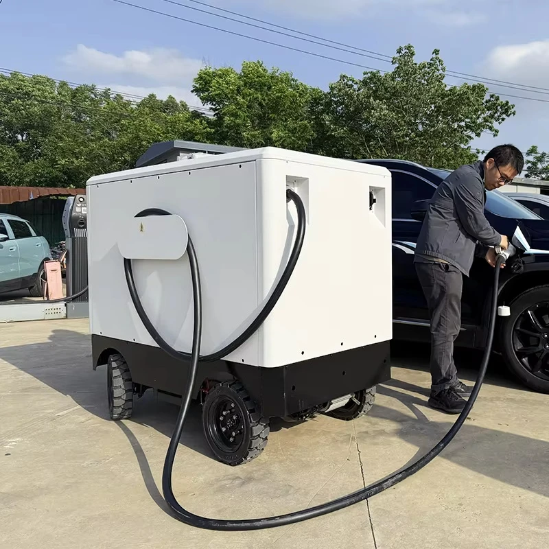 Dc to Dc  70kwh 105kwh off Grid  Emergency Rescue Fast Charging Station  60kw Mobile  Dc Ev Charger with Battery Storage