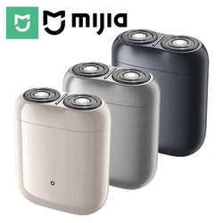 Afeitadora Eléctrica MIJIA S200, Portátil, IPX7, Lavable, Afeitadora en Seco y Húmedo, Recortadora de Barba, Recargable, para Hombres