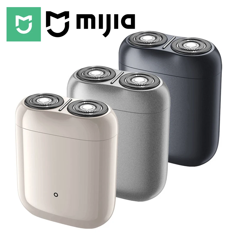 MIJIA S200 Electric Shavers Portable IPX7 Washable Dry Wet Razor Beard Trimmer Cutter Rechargeable For Men Razors Machine