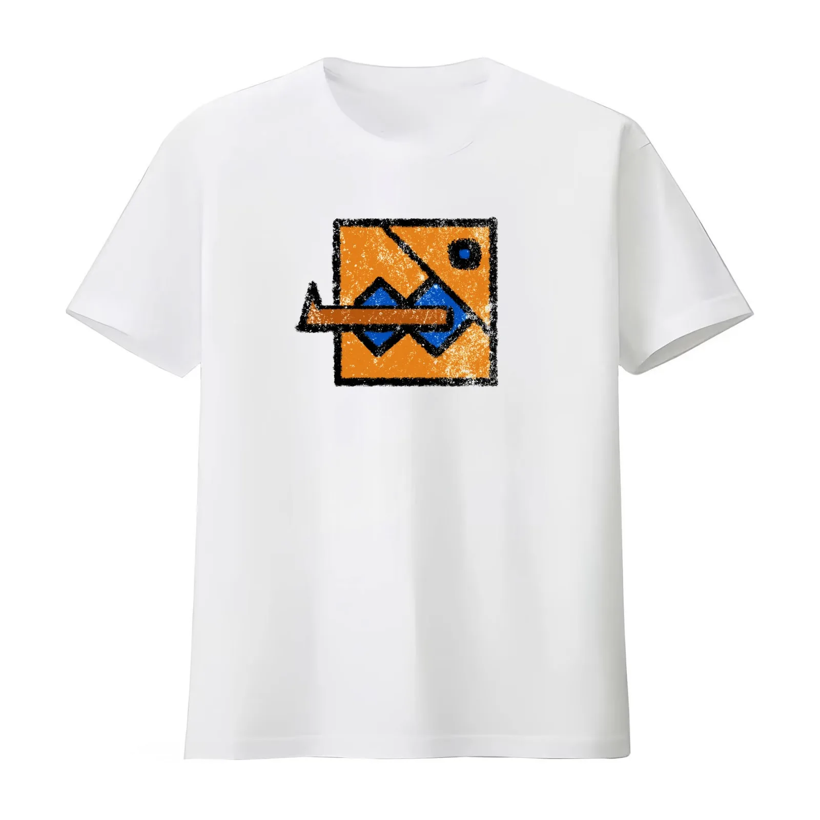 Aztec lizards T-Shirt Summer Casual Cotton Tee Oversized Streetwear Tops Vintage Graphic Print Loose Fit Short Sleeve