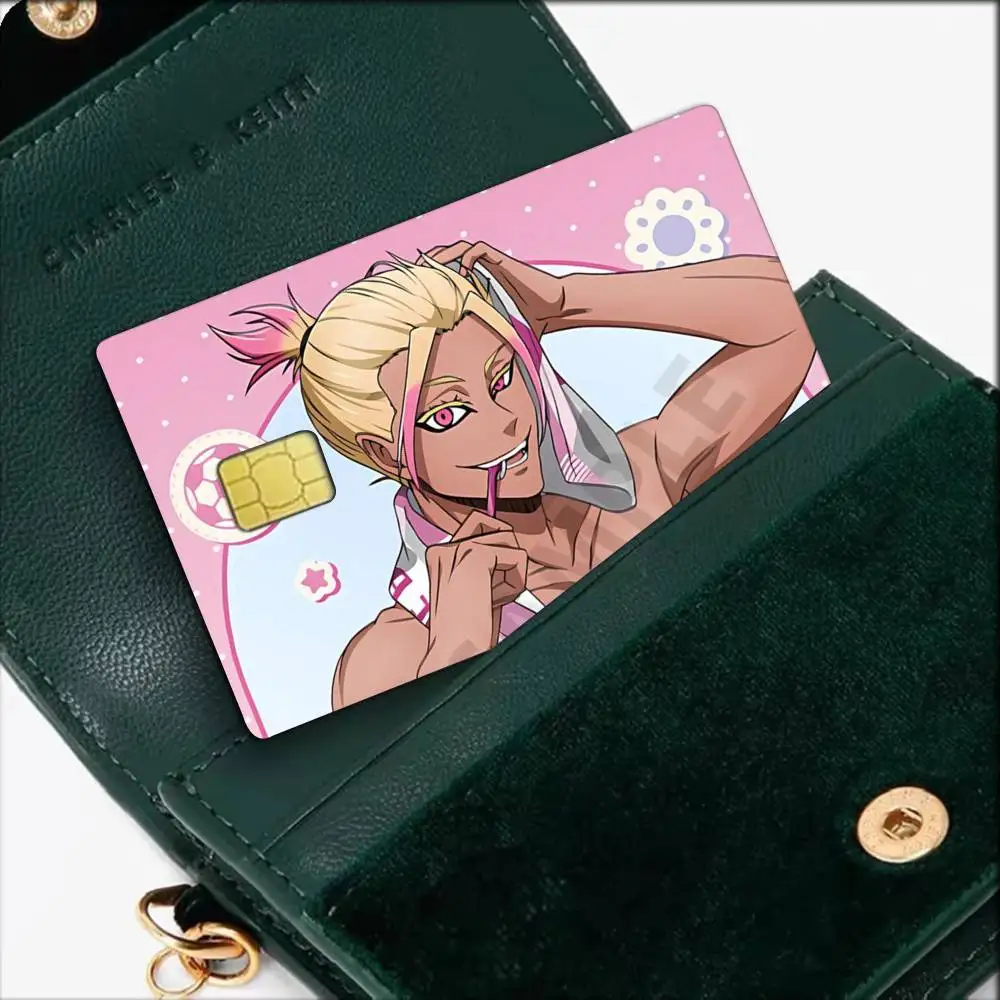 Anime Ryusei Shidou Waterproof Film Skin Cover Credit Card Stickers Debit Front Bank Bus Pass