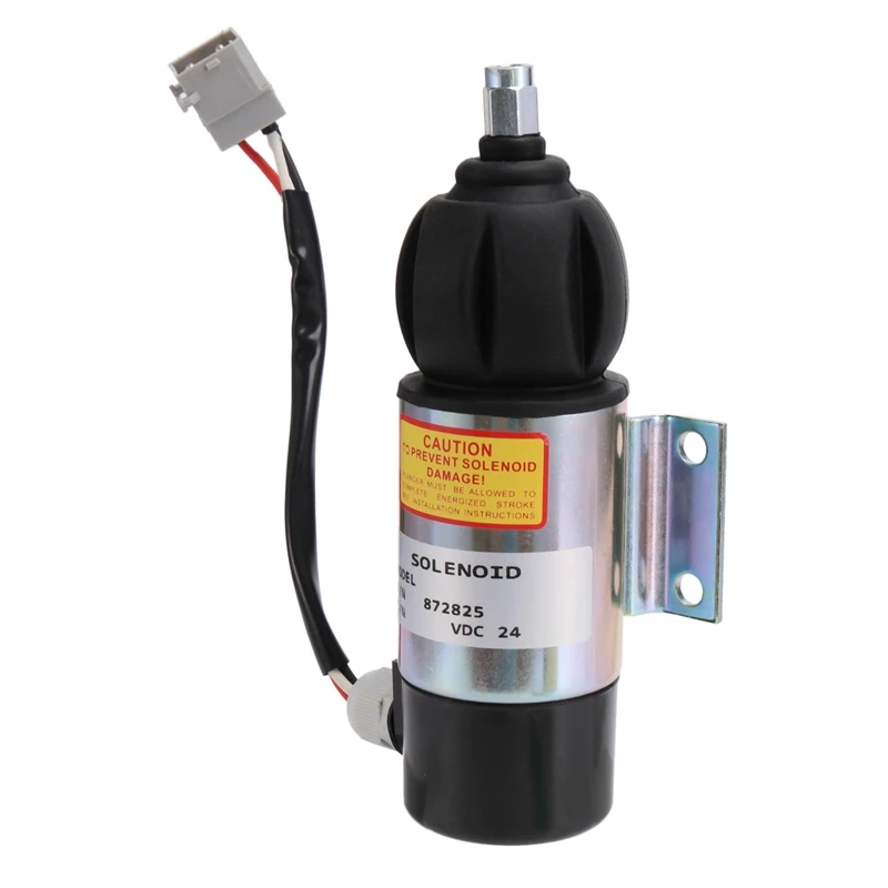 Fuel Stop Shut Off Shutdown Solenoid 24 V For Volvo Penta 872825 881969 872458 52318