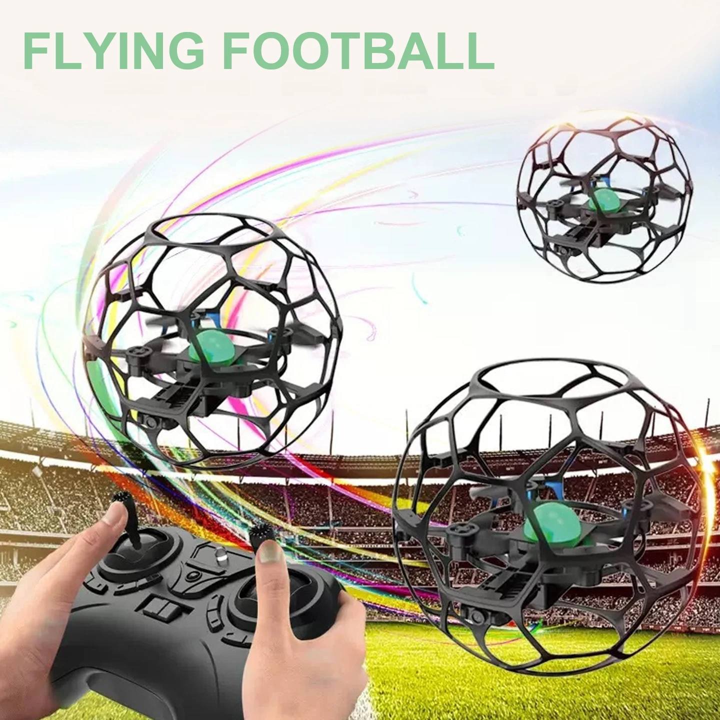 

Intelligent Floating Drone, Competition Football Flying Ball, Youth Remote-Controlled Airplane Toy,XT71