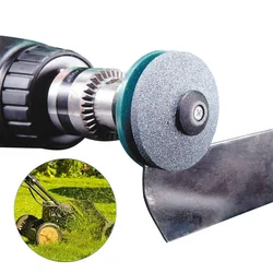 Blade Balancer Fast Lawn Mower Sharpener Lawnmower Blade Sharpener Universal Grinding Rotary Drill Cuts Tool Parts Accessories