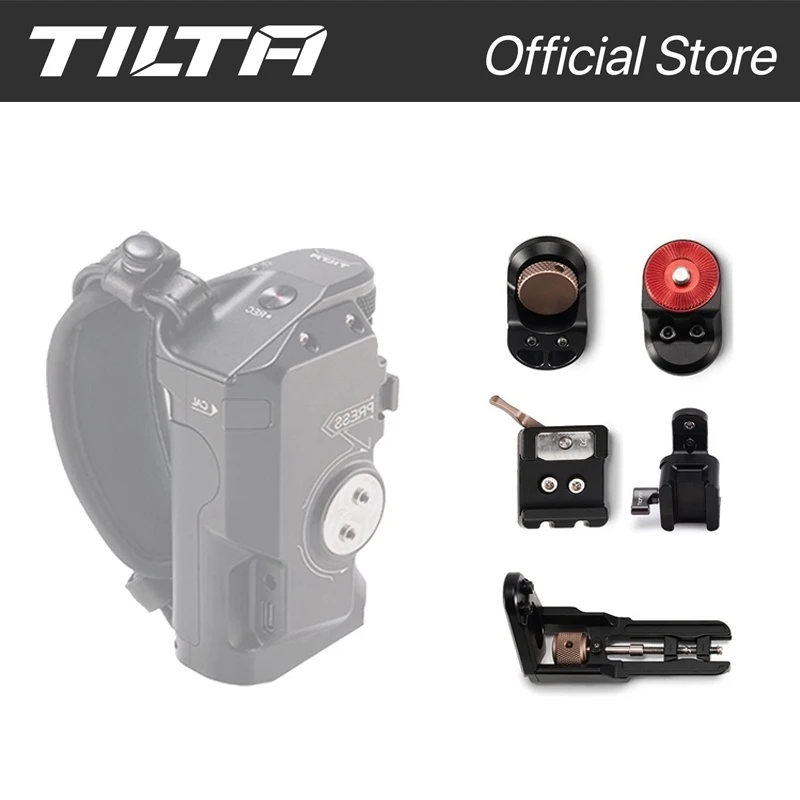 TILTA Advanced Side Handle Attachment Rosette Connection Allows NATO Rail ARRI Rosette 1/4″-20 thread TA-AHA5-11