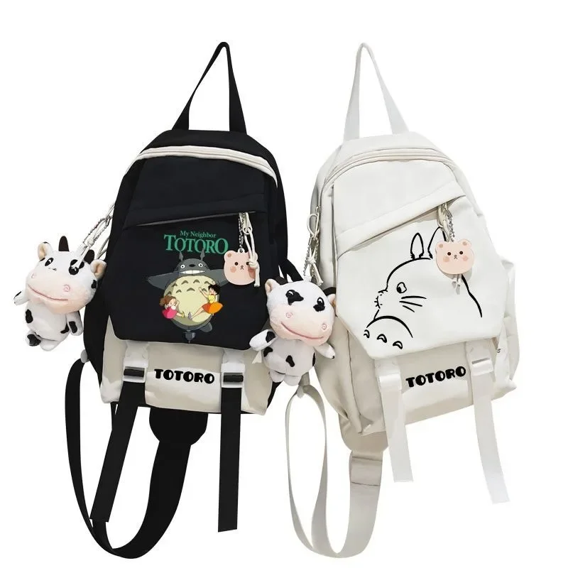 Totoro cartoon anime diagonal cross bag casual men and women college students shoulder bag fashionable chest bag gift