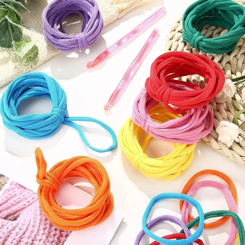 Children's Crafts 12/8 Color Handmade Toys Knitting Weaving Loom Set Rope Hook Needle Accessories Crochet String Maker Tool Girl