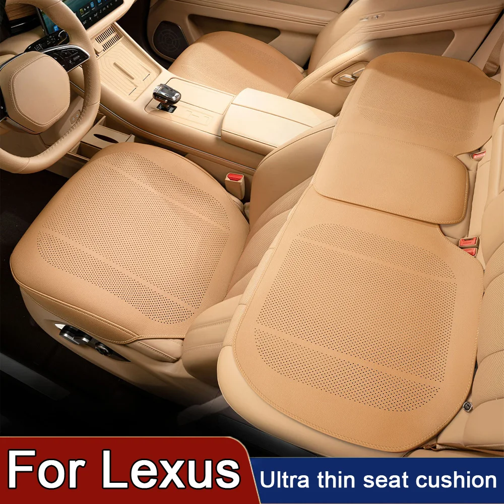 Funda de asiento de coche asiento delantero cubierta protectora envolvente completa cojín de asiento para Lexus ES350 ES330 ES300 RX350 RX330 RX300 GX470 LX470