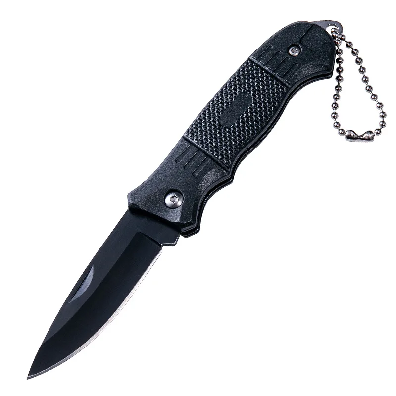 Outdoor stainless steel small knife camping survival folding knife high hardness portable key knife multifunctional knife