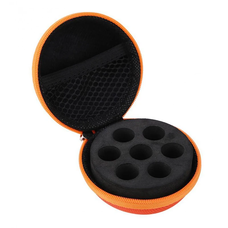 7 Holes For 1-2ml Essential Oil Bottle Storage Bag EVA Portable Essential Oil Bag
