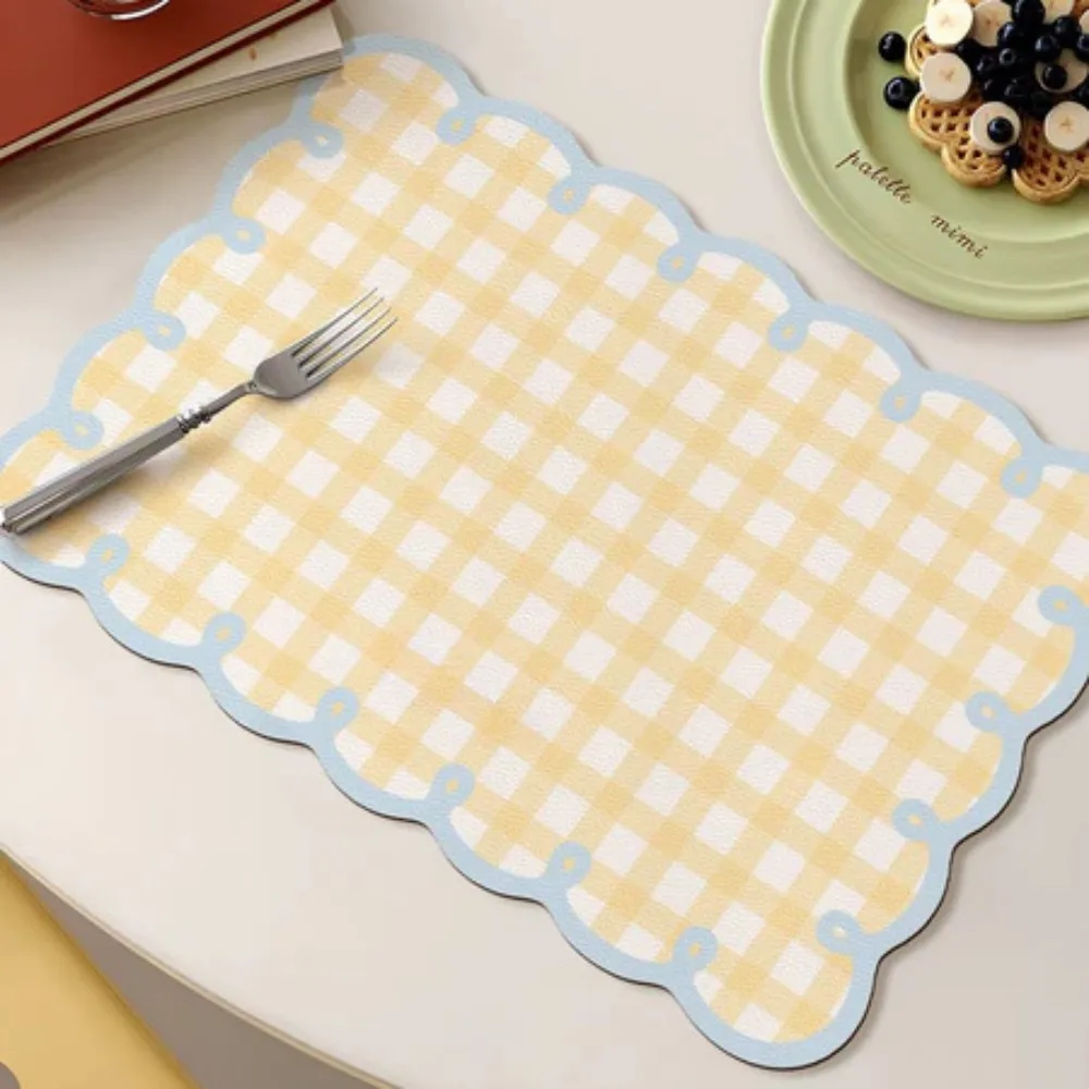 VIKAMA Super Absorbent Diatomite Mat Quick Dry Non-Slip Kitchen Mat Heat Resistant Cup Pad Desk Home