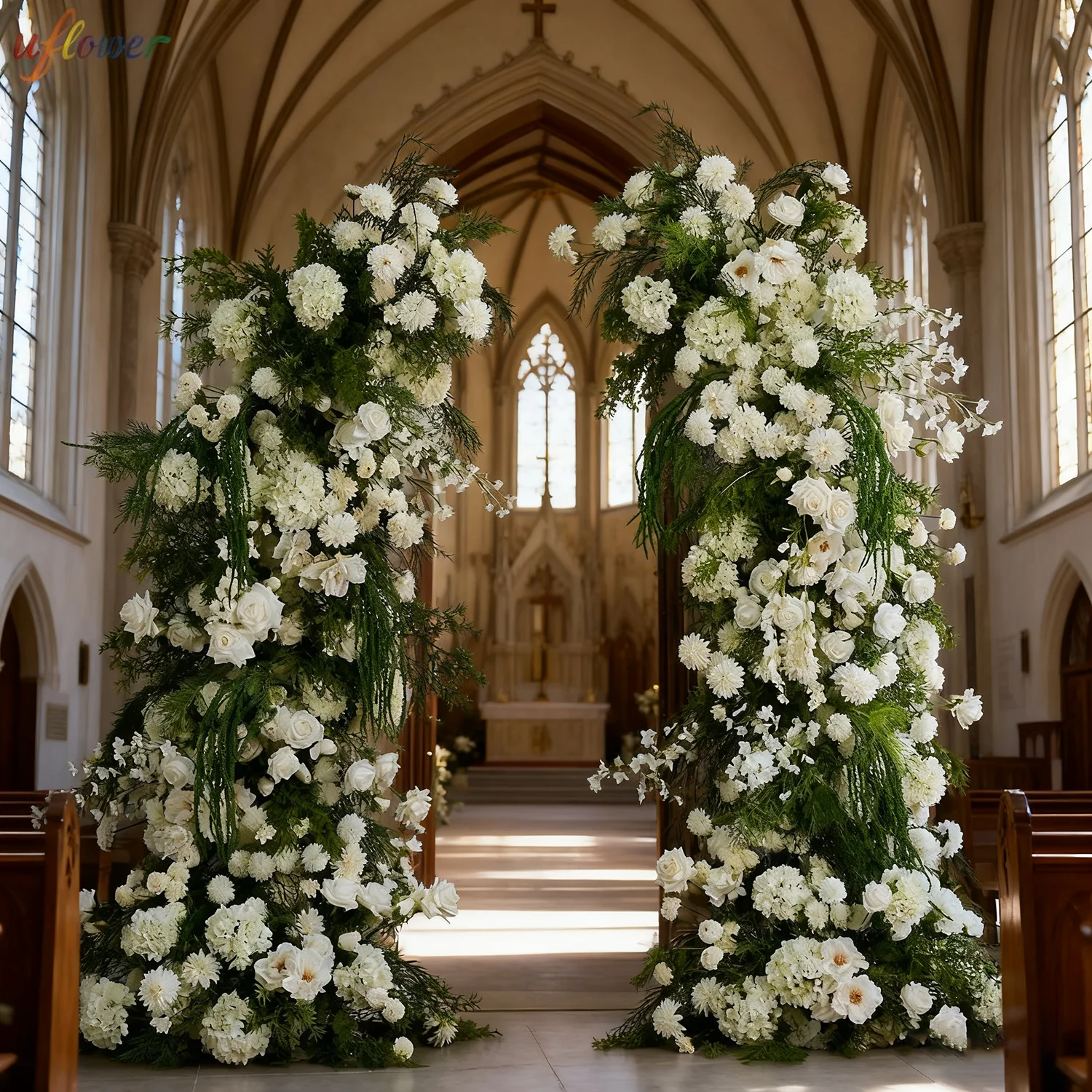 

Ульявый белый гортензия, зелень, цветочная композиция, свадебный фон, декор, рог, арка, подставка, декор, уличный реквизит для вечеринки ﻿