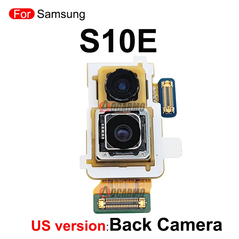 Replacement Parts For Samsung Galaxy S10E Front Facing + Rear Back Main Camera With Flex Cable