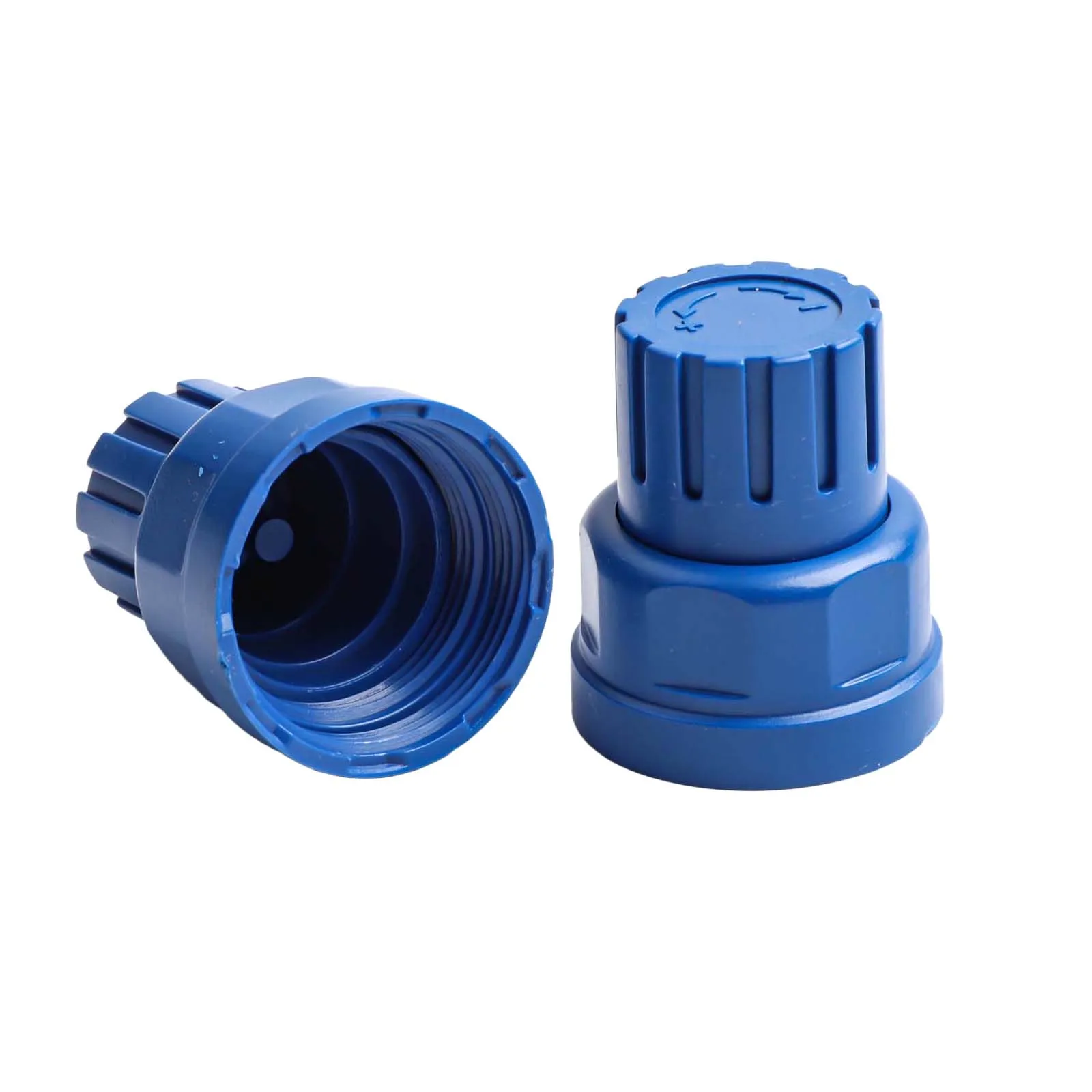 4pcs Floor Heating Manifold Hand Wheel Switch M30x1.5 Thread Black Blue Plastic Handle For Water Distributor Radiator Valve Tool