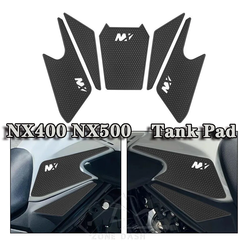 motorcycle fuel tank pad anti-slip fuel tank traction pad accessories For NX400 NX500 nx 400 nx 500 2023-2025 fuel tank sticker