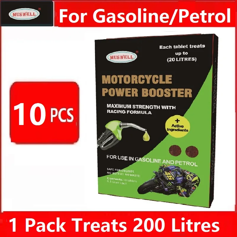 Motorcycle Power Pack  High Performance Octane Booster Increase for Petrol Gasoline  Fast Acceleration Eliminate Knock &Ping