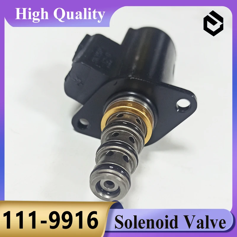 Válvula Solenoide 111-9916 1119916 para piezas de excavadora CAT E312B, E320B, E320D, E325B, E329D, E330C, E336D