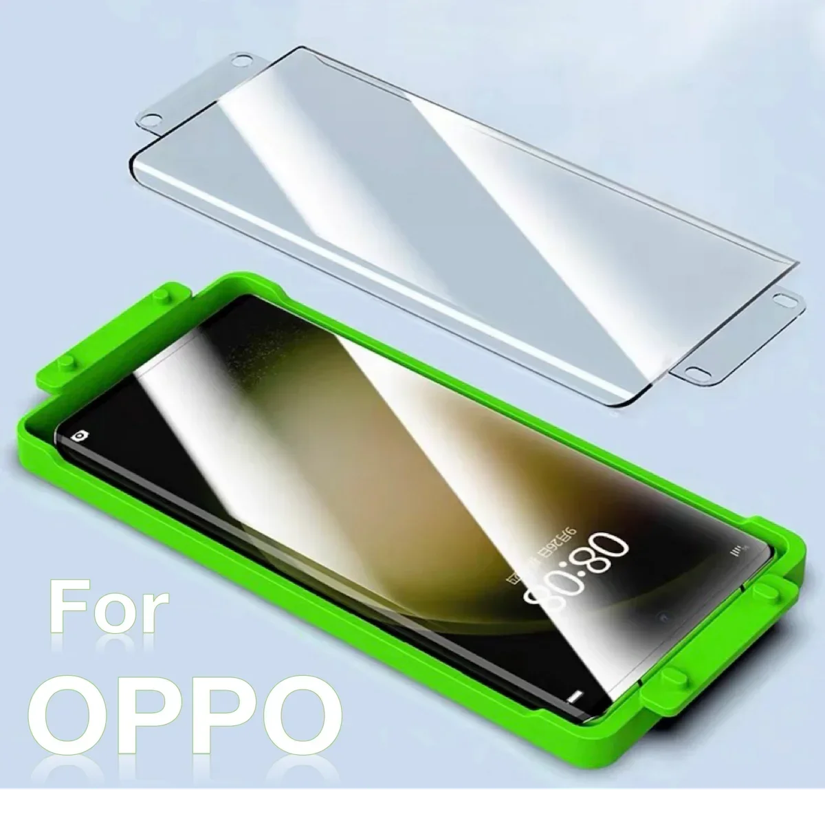 for OPPO Find X2 X3 X5 X6 X7 Ultra Pro Plus Explosion-proof Screen Protector Protective with Install Kit  Not Glass